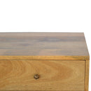 Nordic Oak-Ish Finish 4 Drawers Console Table by Lavishway | Hallway Console Table-58137