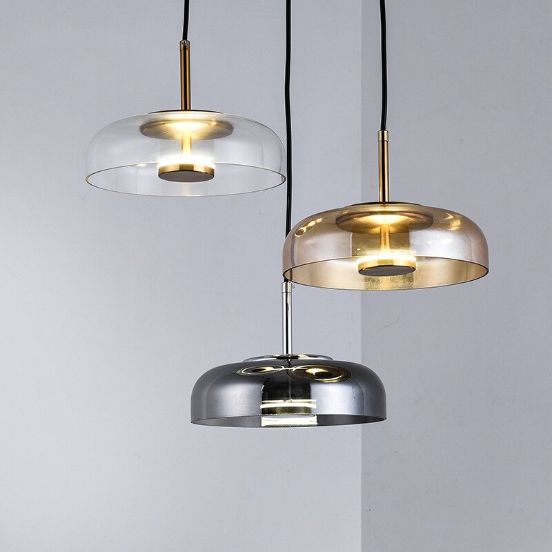 Modern LED Glass Shade Pendant Light by Lavishway | Pendant Lighting-50056