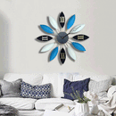 Nordic Flower Style Modern Wall Clock by Lavishway | Wall Clocks-50010