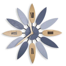 Nordic Flower Style Modern Wall Clock by Lavishway | Wall Clocks-50011