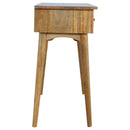 Nordic Solid Wood 3 Drawers Console Table by Lavishway | Hallway Console Table-58153