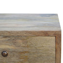 Nordic Solid Wood 4 Drawers Bedside Table by Lavishway | Bedside Tables-58192