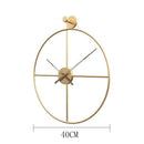 Nordic Style 3D Metal Modern Wall Clock by Lavishway | Wall Clocks-50728