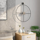 Nordic Style 3D Metal Modern Wall Clock by Lavishway | Wall Clocks-50725