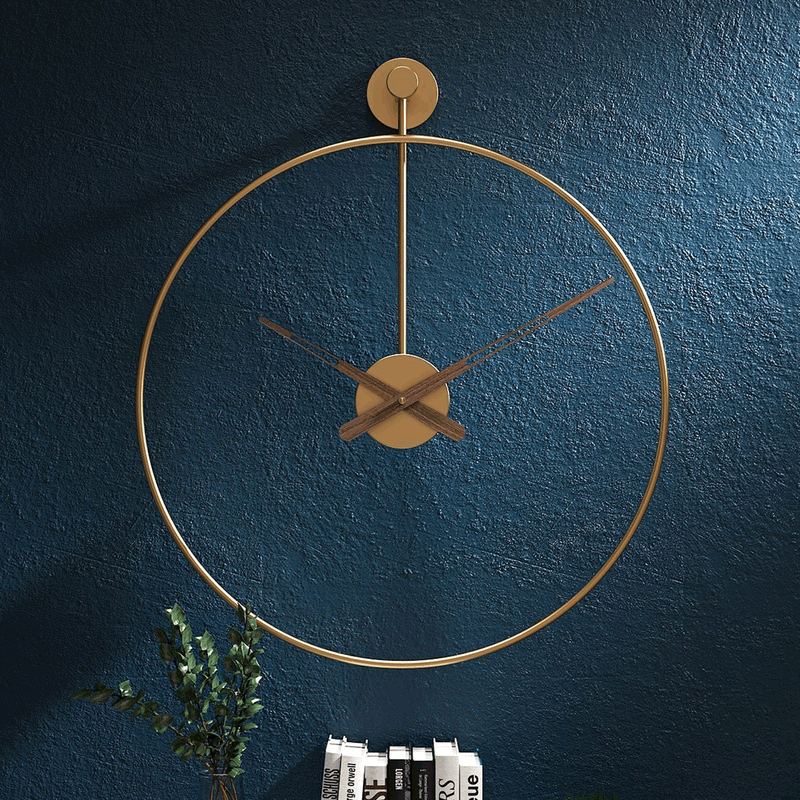 Nordic Style Open Frame Modern Wall Clock by Lavishway | Wall Clocks-50007