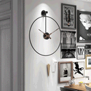 Nordic Style Open Frame Modern Wall Clock by Lavishway | Wall Clocks-50006