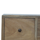 Nordic Oak Finish Multi 9 Chest Of Drawers by Lavishway | Chest Of Drawers-58333