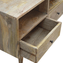 Nordic 3 Drawers Solid Wood TV Unit by Lavishway | TV Units Cabinets-58268