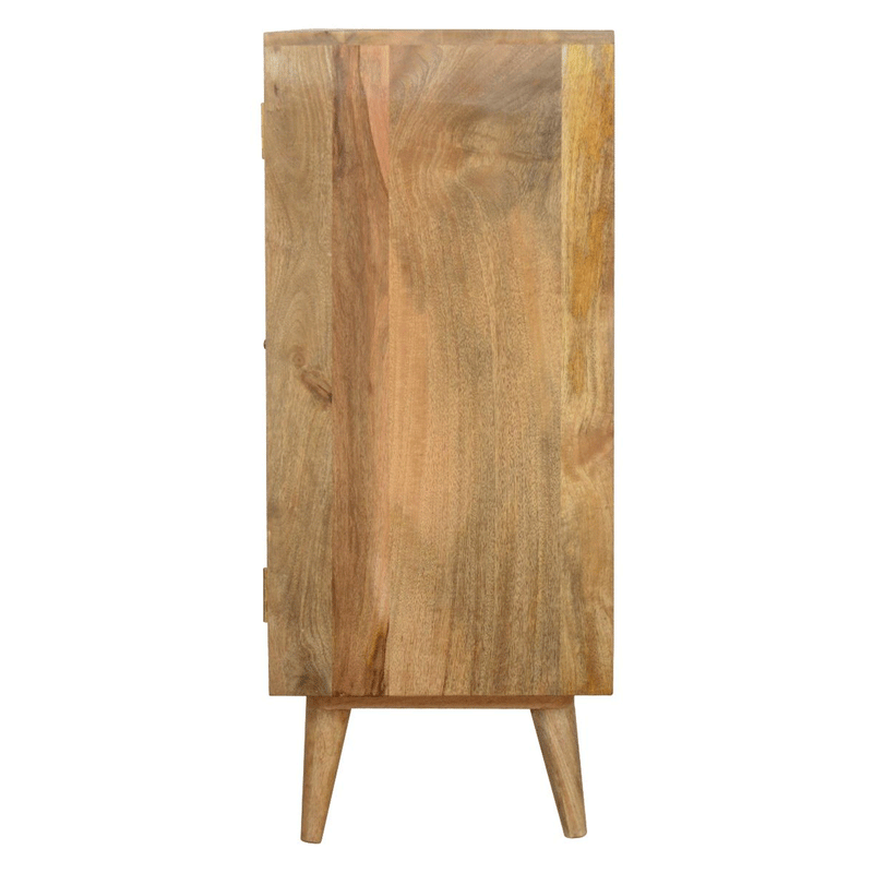 Nordic Solid Wood 2 Doors Wine Cabinet by Lavishway | Hallway Cabinets-58251