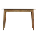 Nordic 2 Drawers & Cable access Writing Desk by Lavishway | Reclaimed Wood Desks-58200