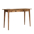 Nordic 2 Drawers & Cable access Writing Desk by Lavishway | Reclaimed Wood Desks-58198