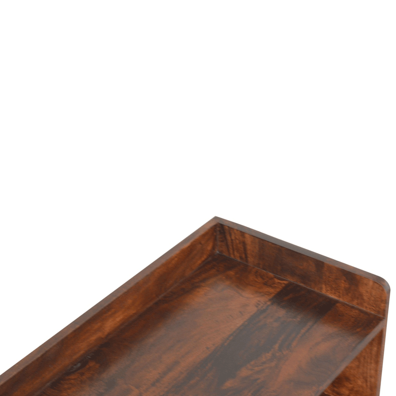 Nordic Walnut Finish Shoe Storage Bench by Lavishway | Benches & Storage Benches-58177