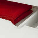 Nova White Finish Solid Pine Trundle by Lavishway | Bed Drawer-61339