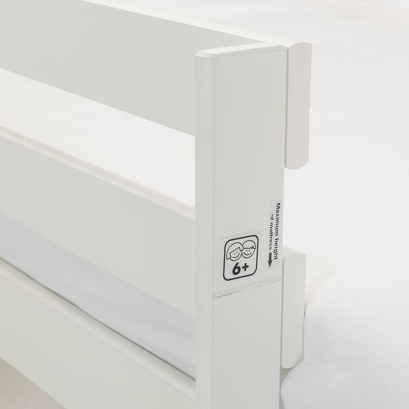 Nova White Pine Two Tone Bunk Bed by Lavishway | Wooden Beds-61358