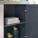 Nova Wood Grain Effect 2 Door Chest by Lavishway | Chest Of Drawers-24560