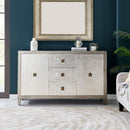 Nova Wood Grain Effect 3 Drawers Sideboard by Lavishway | Sideboards-24466