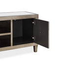 Nova Wood Grain Effect 2 Doors TV Unit by Lavishway | TV Units Cabinets-24297