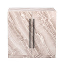 Nuna Marble Effect 2 Doors Chest by Lavishway | Chest Of Drawers-24275