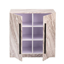 Nuna Marble Effect 2 Doors Chest by Lavishway | Chest Of Drawers-24276