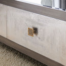 Nova Wood Grain Effect 2 Drawers Coffee Table by Lavishway | Coffee Tables-24413