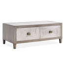 Nova Wood Grain Effect 2 Drawers Coffee Table by Lavishway | Coffee Tables-24407