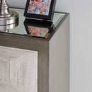 Nova Wood Grain Effect 2 Drawers Side Table by Lavishway | Bedside Tables-24500