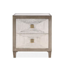 Nova Wood Grain Effect 2 Drawers Side Table by Lavishway | Bedside Tables-24497