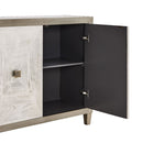 Nova Wood Grain Effect 3 Doors Sideboard by Lavishway | Sideboards-24489