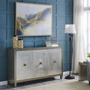 Nova Wood Grain Effect 3 Doors Sideboard by Lavishway | Sideboards-24484
