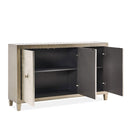 Nova Wood Grain Effect 3 Doors Sideboard by Lavishway | Sideboards-24487