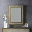 Nova Wood Grain Console Table & Wall Mirror by Lavishway | Wall Mirrors-24370