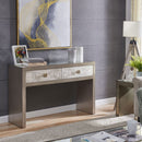 Nova Wood Grain Console Table & Wall Mirror by Lavishway | Wall Mirrors-24365