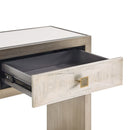 Nova Wood Grain Console Table & Wall Mirror by Lavishway | Wall Mirrors-24378