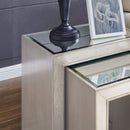 Nova Wood Grain Effect Nest Of 2 Tables by Lavishway | Nest of Tables-24322