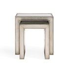 Nova Wood Grain Effect Nest Of 2 Tables by Lavishway | Nest of Tables-24323