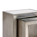 Nova Wood Grain Effect Nest Of 2 Tables by Lavishway | Nest of Tables-24324