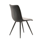 Nuna Modern Grey Fabric Dining Chair Set of 2 by Lavishway | Dining Chairs-24233