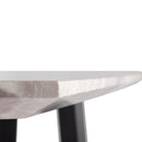 Nuna 3 Doors Glass Top Side Table by Lavishway | Side Tables-24196