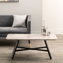 Nuna Marble Effect Top Coffee Table by Lavishway | Coffee Tables-24265
