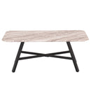 Nuna Marble Effect Top Coffee Table by Lavishway | Coffee Tables-24267