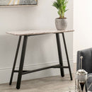 Nuna Marble Effect Top Console Table by Lavishway | Hallway Console Table-24241