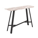 Nuna Marble Effect Top Console Table by Lavishway | Hallway Console Table-24243