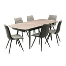 Nuna Marble Effect Top Dining Table by Lavishway | Dining Tables-24220