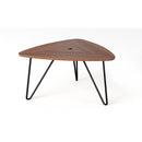 Nyssa Wooden Walnut Coffee Table by Lavishway | Coffee Tables-23124