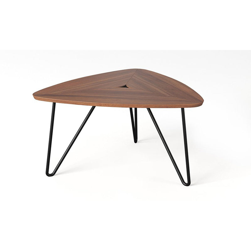 Nyssa Wooden Walnut Coffee Table by Lavishway | Coffee Tables-23124