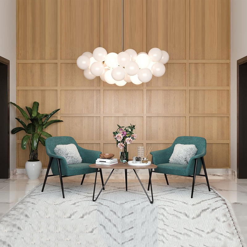 Nyssa Wooden Walnut Coffee Table by Lavishway | Coffee Tables-23121