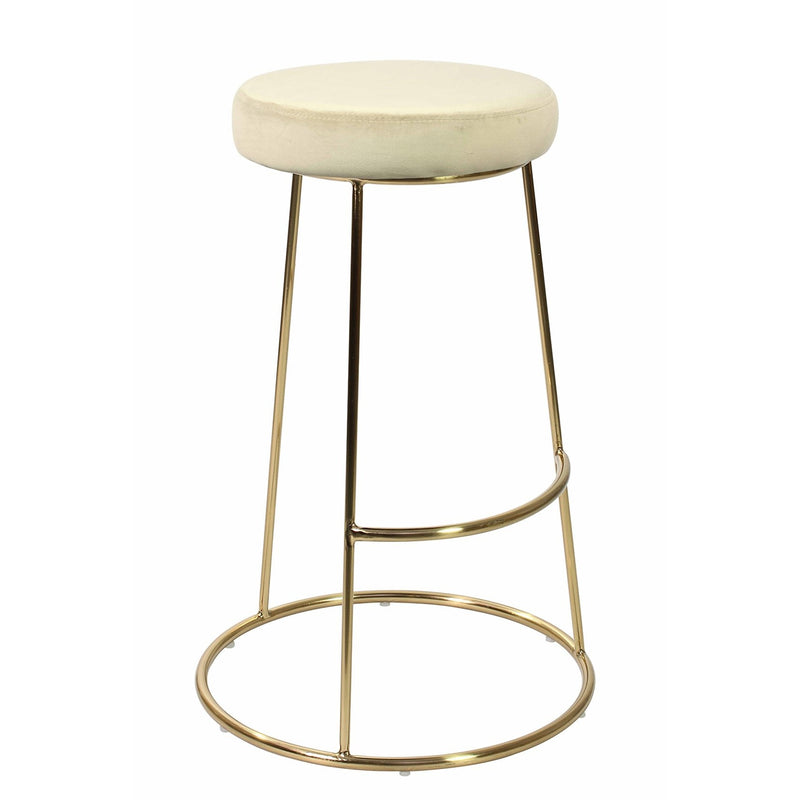 Opera Velvet Cushioned Barstools in Pair by Lavishway | Bar Stools-38135