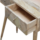 Johansen Gold Brass Inlay Console Table by Lavishway | Hallway Console Table-58131