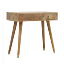 Johansen Gold Brass Inlay Console Table by Lavishway | Hallway Console Table-58126