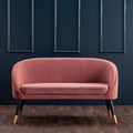 Oakley Hand Finished 2 Seater Velvet Sofa by Lavishway | Velvet Sofa-24576